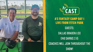 2024 A&#39;s Fantasy Camp Day 1 from Mesa