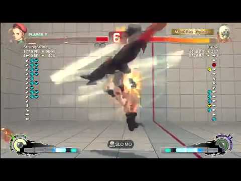 SSF4 AE - StrungStone [Cammy] Vs Gipie [El Fuerte]