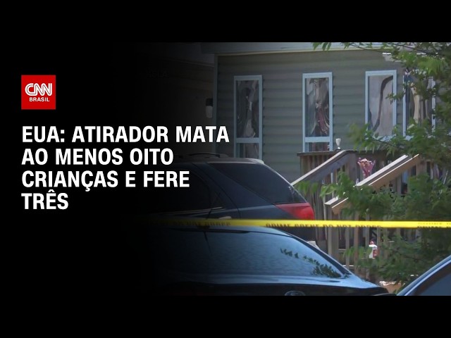 Ataque de atirador mata ao menos oito crianças nos EUA | AGORA CNN