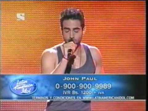 John Paul Ospina -- Latin American Idol