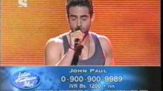 John Paul Ospina -- Latin American Idol