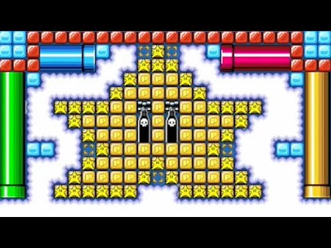 Super Mario Maker 2 - Auto Sky Surfer (don't move) by Slvrplanes - No Commentary