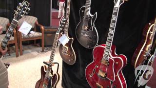 Video thumbnail for Summer NAMM '10 - Heritage Guitars Alex Skolnick H150, 25th Anniversary H150 & 25th Anniversary H140 by Premier Guitar