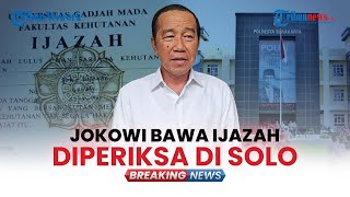 BREAKING NEWS: Jokowi Diperiksa di Polresta Solo sebagai Pelapor terkait Kasus Dugaan Ijazah Palsu