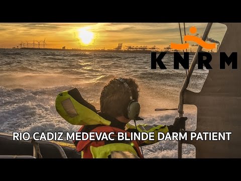 Rio Cadiz medevac blinde darm patient