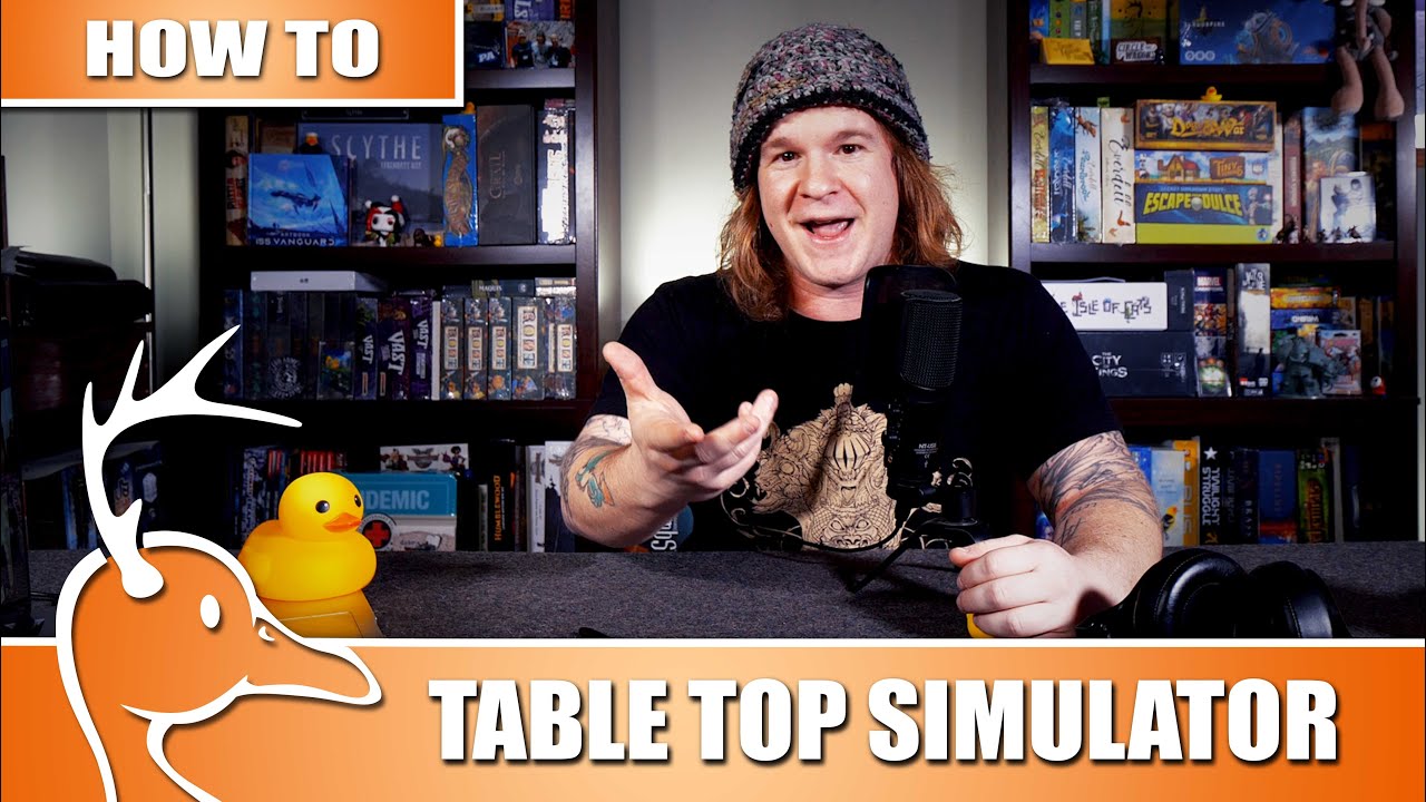 Table Top Simulator - How To Play Board Games Online - Root, KDM, Dale of Merchants - (Quackalope)