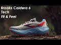 BROOKS CALDERA 6 REVIEW AND TECH