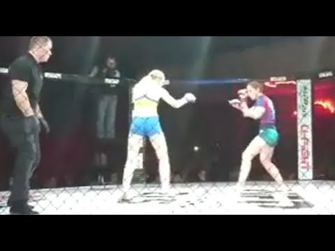 Aygul Khabirova vs. Lilia Horuzhina - (2017.12.08) - (Cageside Cam) - /r/WMMA