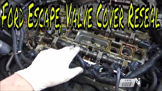 2010 Ford Escape, Valve Cover Gasket Replacement