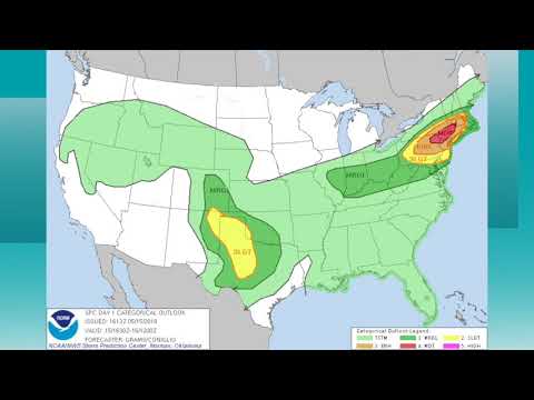 May 15, 2018 Weather Xtreme Video - Afternoon Edition