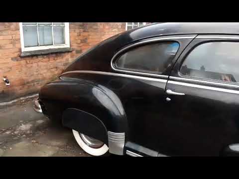 1948 Pontiac Streamliner original unrestored 71 years in Georgia, now in England..