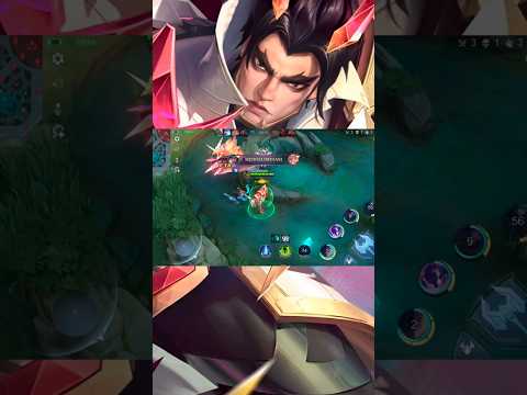 Gameplay Yu Zhong M5 skin #mobilelegends #yuzhong #m5 #shorts