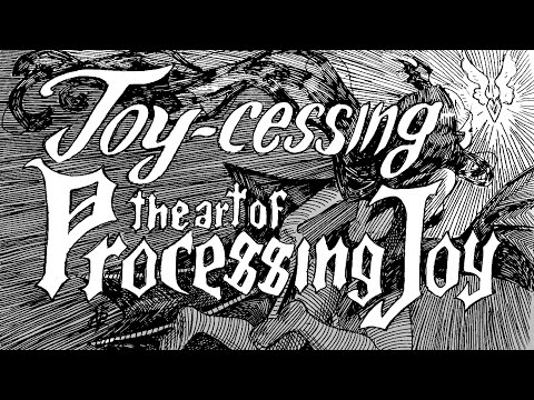 THE ART OF PROCESSING JOY - against the "tormented artist" agenda
