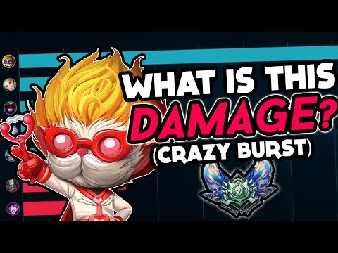 THIS DAMAGE IS SILLY! | HEIMERDINGER VS TRYNDAMERE TOPLANE!  - League of Legends