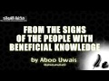 From The Signs Of The People With Beneficial Knowledge
