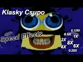 Klasky Csupo Effects Mirror 8X Speed Up To 0 125X Slow Down Reverse