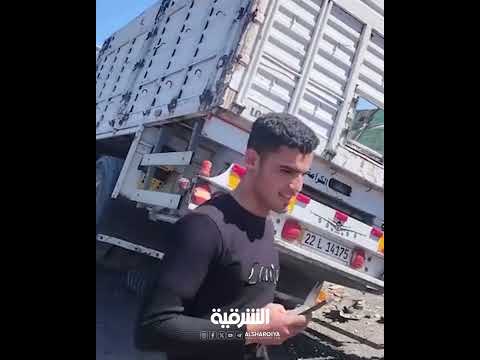 فيديو | حادث سير مرعب على طريق بيجي - الحجاج في محافظة صلاح الدين#الشرقية_نيوز