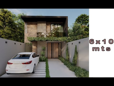 CASA PEQUEÑA  6X10 metros | SMALL HOUSE 6X10 m