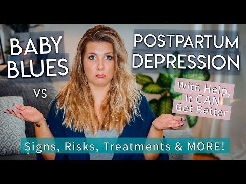 Baby Blues vs Postpartum Depression: Signs, Risks & Treatments! | Sarah Lavonne