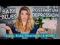 Baby Blues vs Postpartum Depression: Signs, Risks & Treatments! | Sarah Lavonne