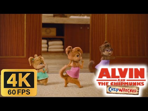 Alvin and the Chipmunks: Chipwrecked (2011) - Whip My Tail [4K/60FPS]