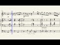 Kenny Barron "Invitation" piano ,bass and tenor sax transcription