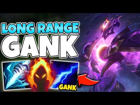 WTF?! IS XERATH A JUNGLER NOW? GANK FROM FOG OF WAR WITH Q - League of Legends