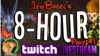 JEWBAGEL'S 8-Hour "Happy 100k Subs" Twitch LiveStream (Part 1 of 2)