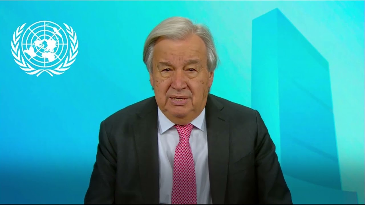 Videomensaje del secretario general con motivo del Día Internacional de la Infancia 2025