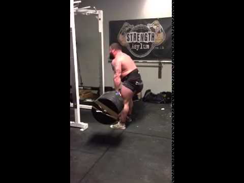 926 lb / 420 kg Raw Deadlift - Eddie Hall