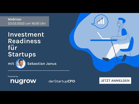 , title : 'Investment Readiness für Startups | So funktioniert Funding | Webinar von nugrow.de