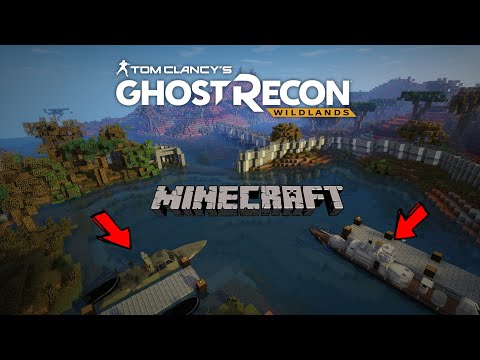 Minecraft - Bateau luxe - Ghost Recon Wildlands
