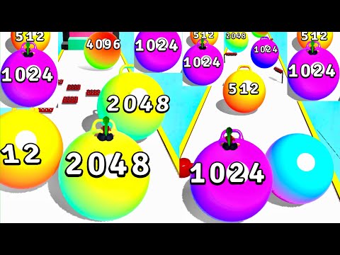 Yoga Ball Run 🧘‍♀️🌈🧘‍♀️🌈All Levels Walkthrough Android, iOS 2021 Gameplay New UPDATE✅ (PART-1)