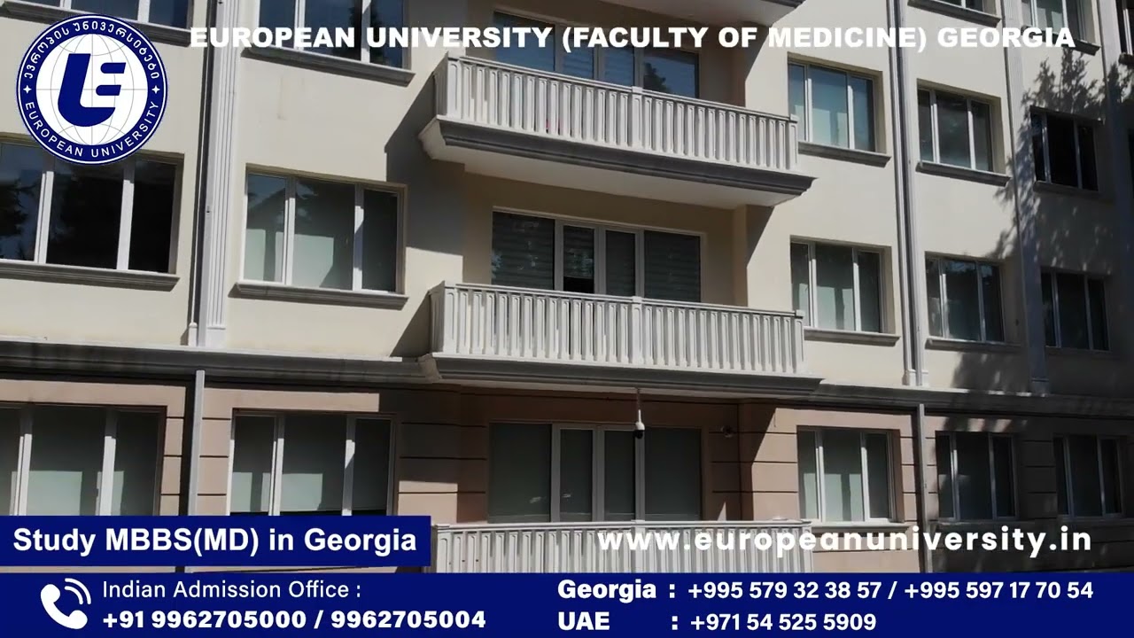 European University Campus | Study MBBS In Georgia | European University Faculty Of Medicine