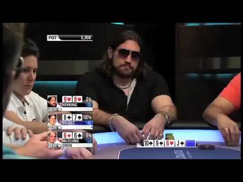 INCREDIBLE POKER HAND!   Straight Flush vs Full House