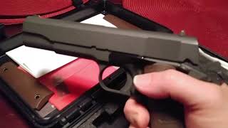 Installing an extended slide lock on a Tisas 1911