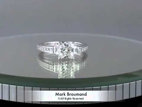 2.00ct Princess Cut Diamond Engagement Anniversary Ring- Mark Broumand