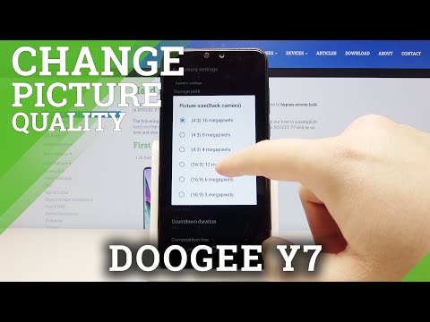 How to Change Photo Size in DOOGEE  Y7 – Set Up Picture Resolution