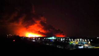 preview picture of video 'Leyland Business Park Fire - Centurian Way 21/12/2011 Part 2'