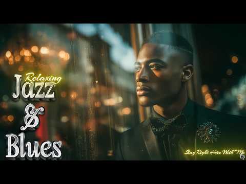 Smooth Relaxing Jazz & Blues | Stay Right Here with Me 🎷Playlist