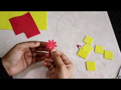 ആർക്കും ചെയ്യാൻ പറ്റുന്ന ഒരു സിമ്പിൾ ക്രാഫ്റ്റ്/ Foam paper craft / Diy with broomstick/Ayshas world Video