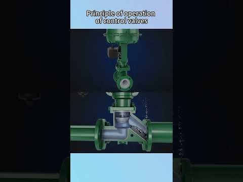 Principle of operation of control valves #valve