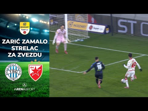BONUS ZARIĆ ZAMALO "OTVORIO" EKIPU IZ BAČKE TOPOLE | TSC - Crvena zvezda | 15. decembar 2025.