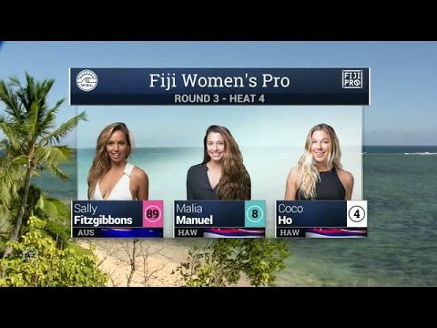 2016 Fiji Women's Pro: Round Three, Heat 4 Video