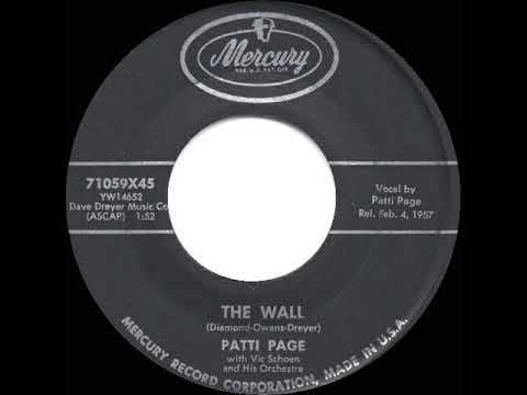 1957 HITS ARCHIVE: The Wall - Patti Page