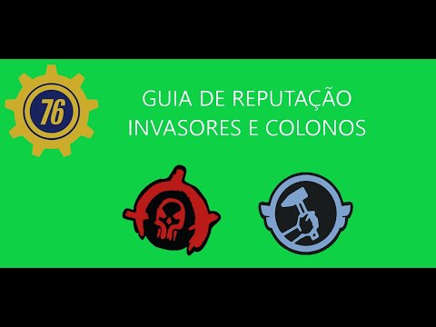 Como ganhar reputação com os Invasores e Colonos [Fallout 76]