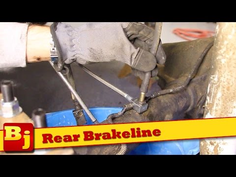 How To Install Rear Brakelines - Rough Country