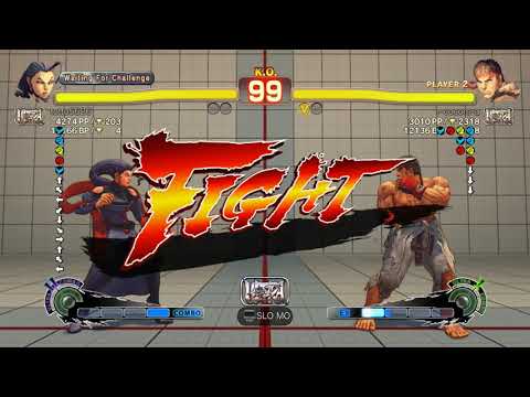 USFIV~ Rose (totto5626) vs. Ryu (r-cocoro-a) HD