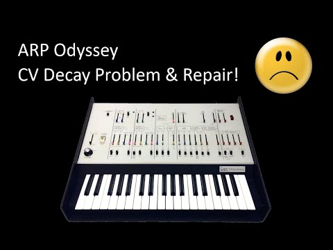 ARP Odyssey Repair - CV Decay Problem