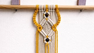 Macrame Wall Decor Tutorial | Macrame Design Tutorial | DIY Macrame Wall Decor | Wall Decor | Decor